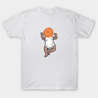 The Baby with Half an Orange for a Head T-Shirt